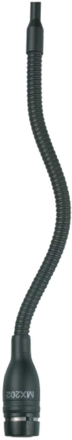 Shure MX202B/S Black Supercardioid Overhead Microphone - Superior Sound Capture