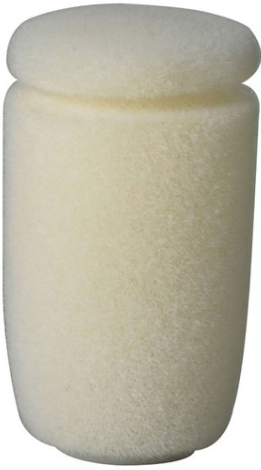 Audio-Technica AT8109WH White Small 2-Stage Foam Windscreen - Your Mic's Best Friend