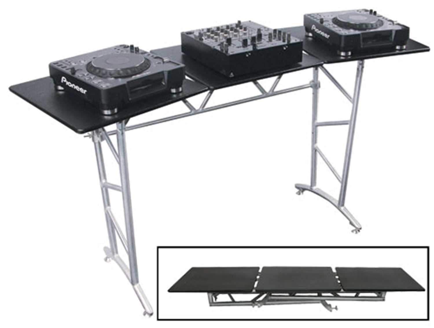 Epic Odyssey ATT2 Folding Truss Style DJ Table - Your Ultimate DJ Companion