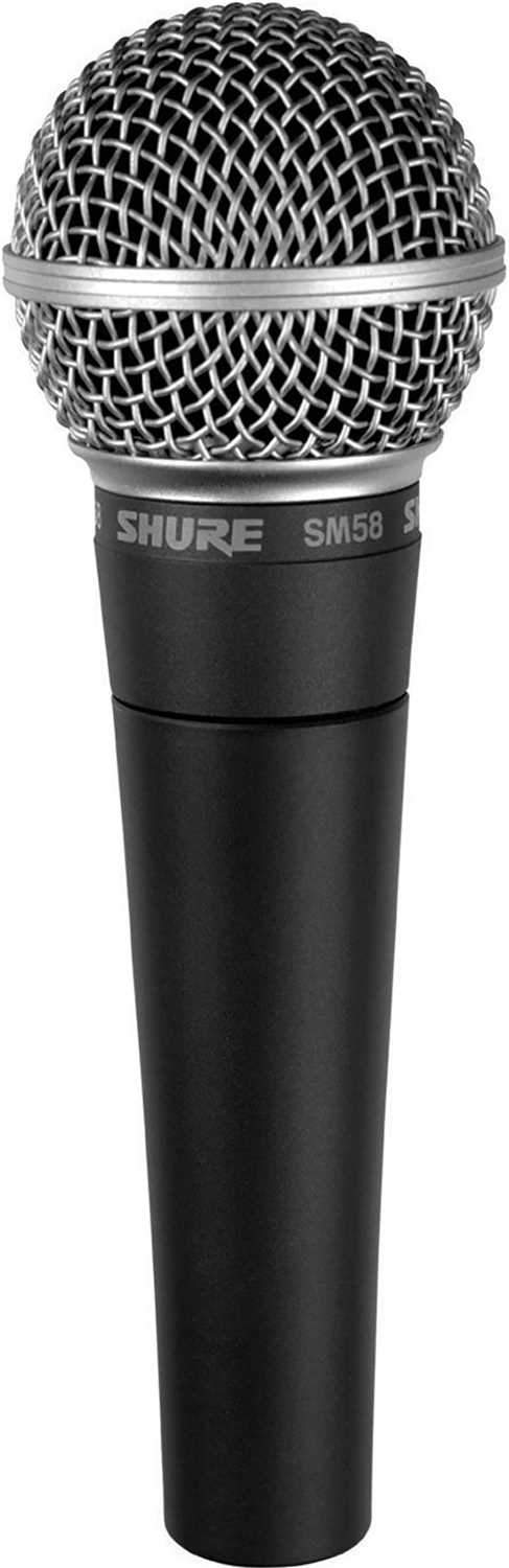 Shure SM58 Cardioid Dynamic Vocal Microphone 8-Pack - The Ultimate Vocal Recording Bundle