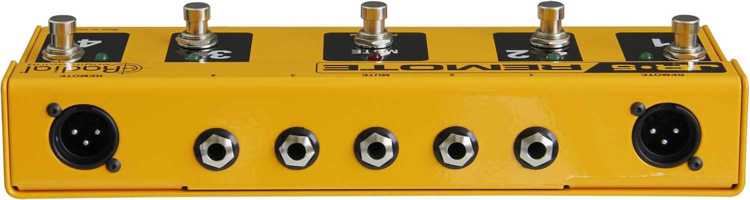 Radial JR5 Remote Footswitch Controller - Your Gateway to Effortless Guitar Control for JX44