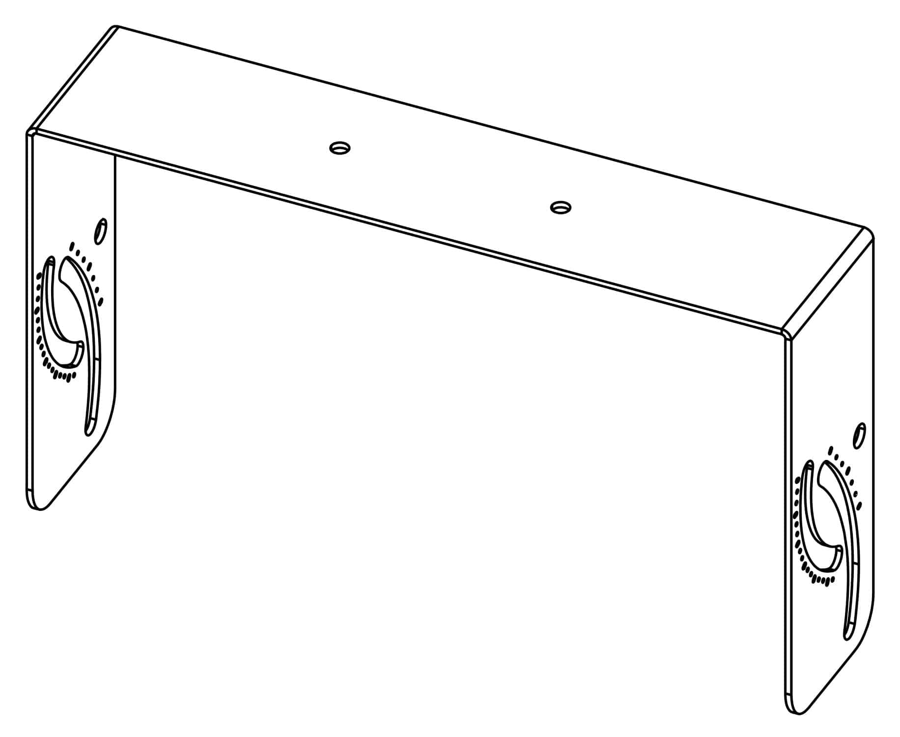 D&B Audiotechnik Z5353.000 E12 Horizontal Mounting Wonder