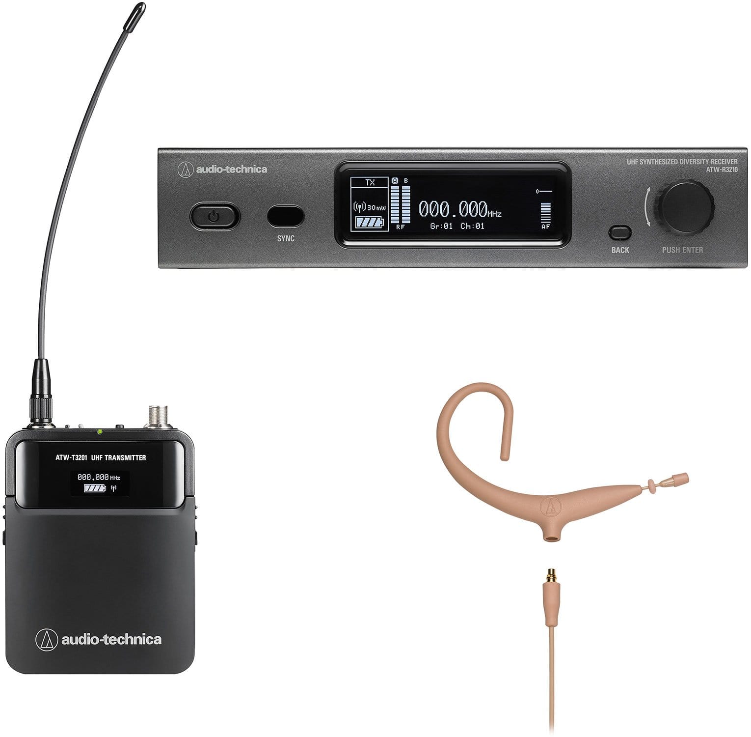 Audio-Technica NET 3000 BP with Advanced Features and BP893XTH-CH 470-530