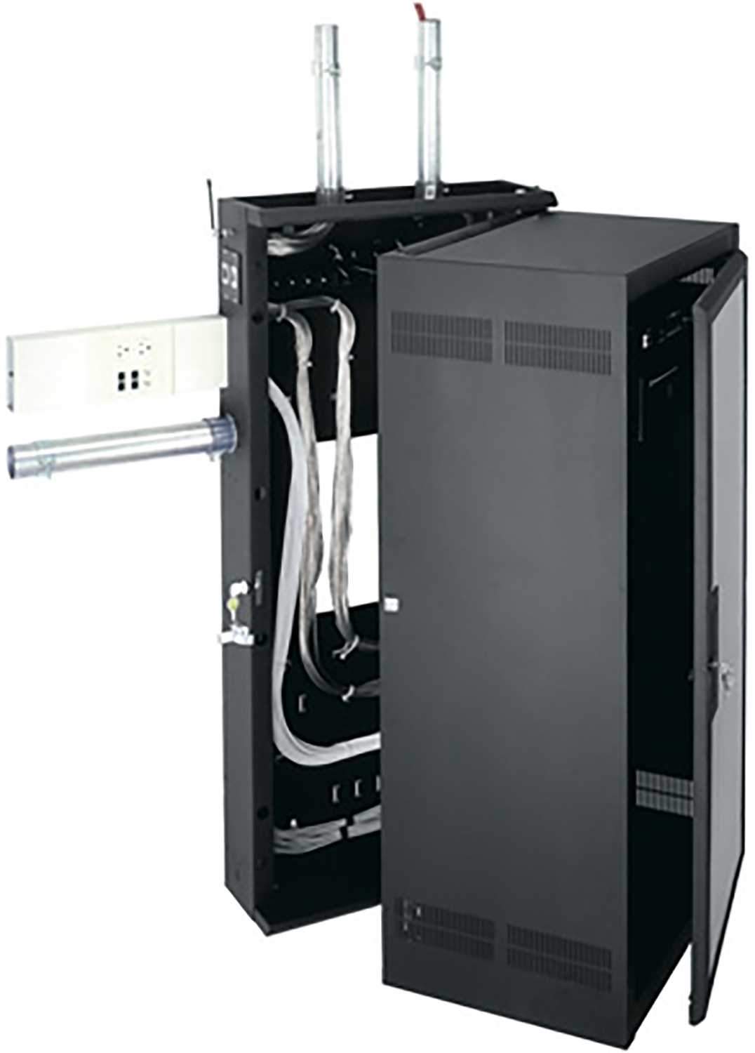 Middle Atlantic 18U/17D Wall Rack with Plexi Door for Ultimate Organization