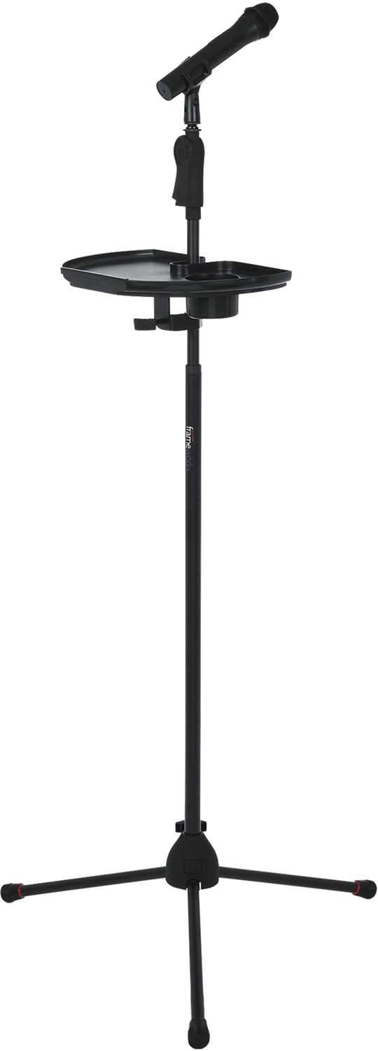 Gator Frameworks XL Mic Stand Accessory Tray - The Ultimate Accessory Holder