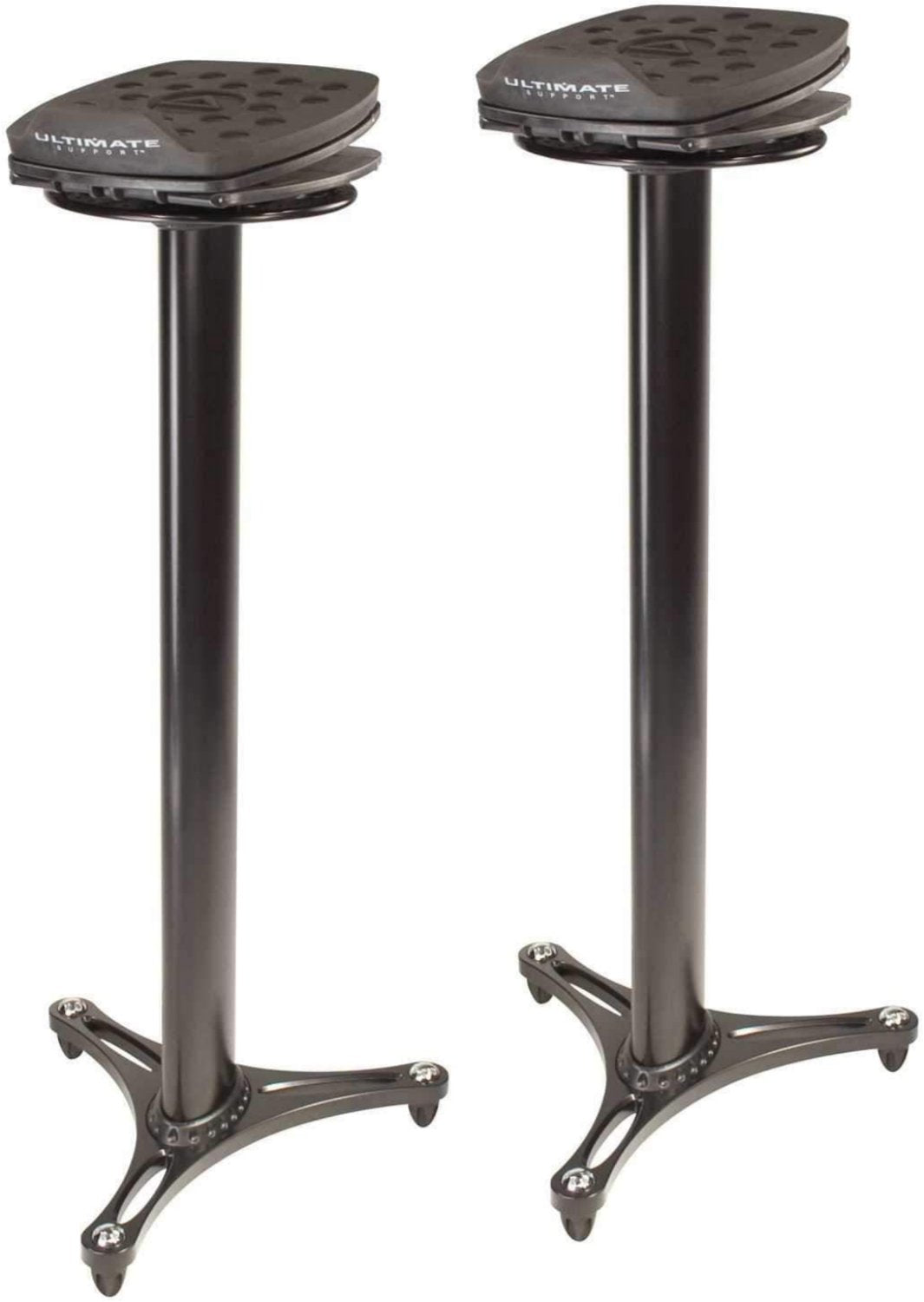 Ultimate MS-100B Studio Monitor Stand Bundle (Pair) - Enhance Your Studio Sound