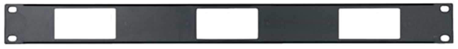 Mid Atlantic DECP1X3 3-Space Decora Mounting Panel - The Ultimate Solution for Organized Switch Mounting