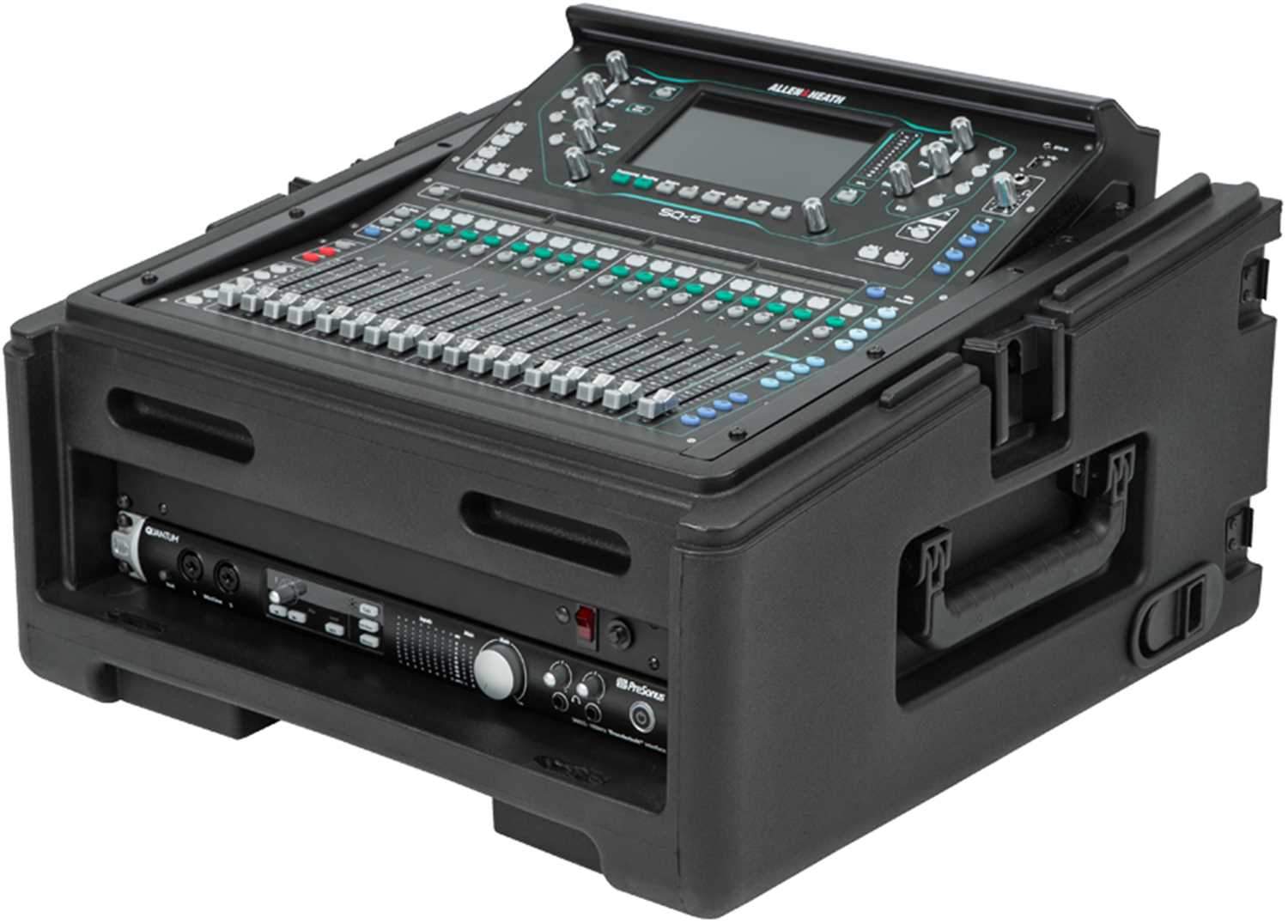 SKB 10U x 2U Rolling Compact Rack Rig - Your Ultimate Gear Transport Solution
