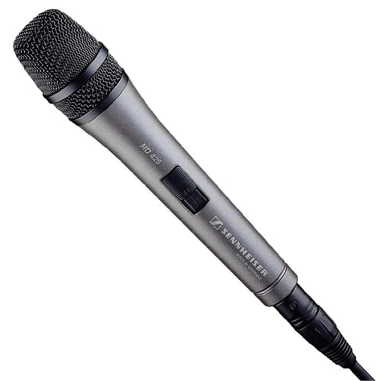 Sennheiser MD425 Supercardioid Handheld Mic - Your Voice Recording Essential