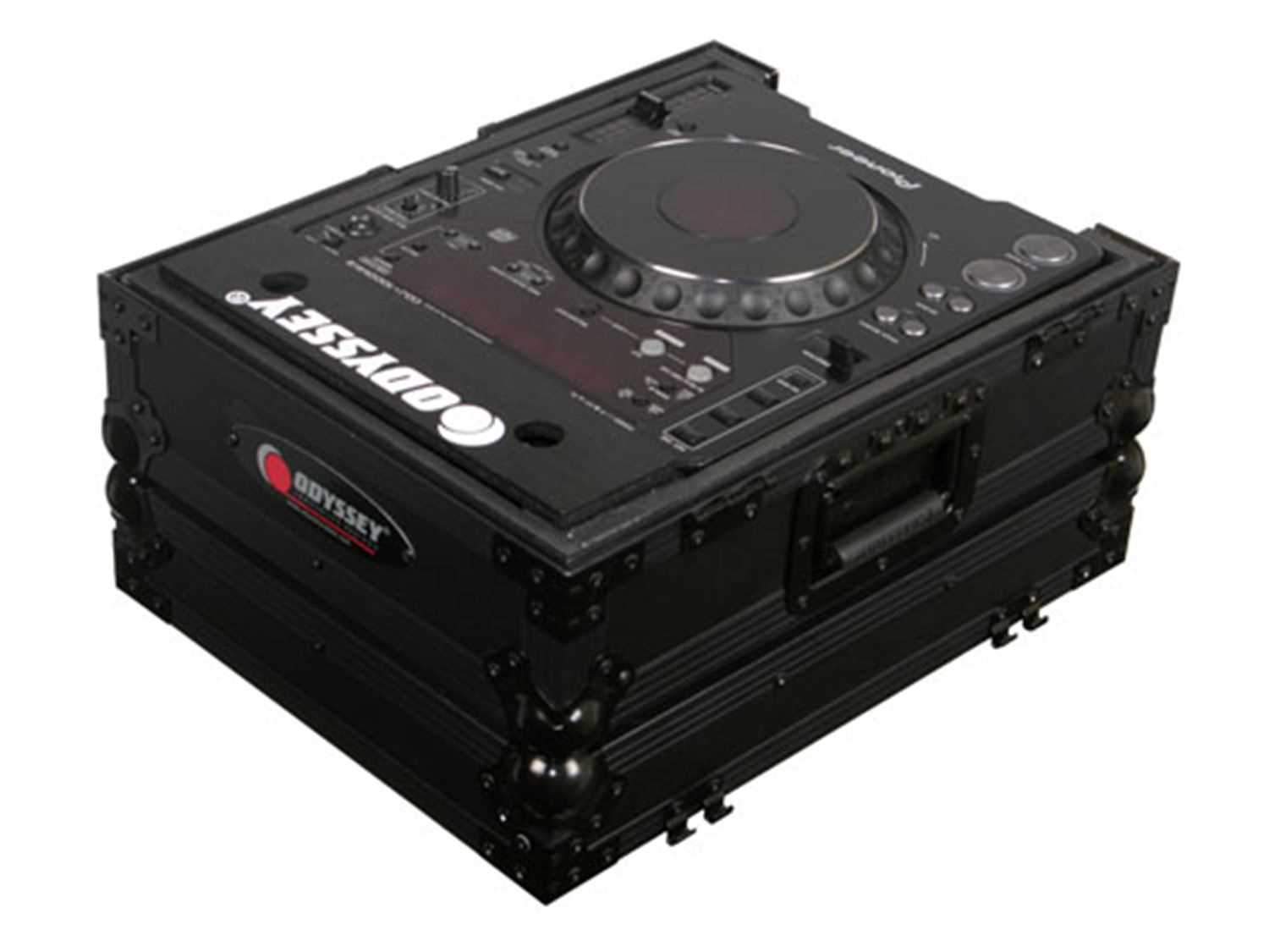 Odyssey Black Label DJ CD & Media Player Case - Sleek and Functional
