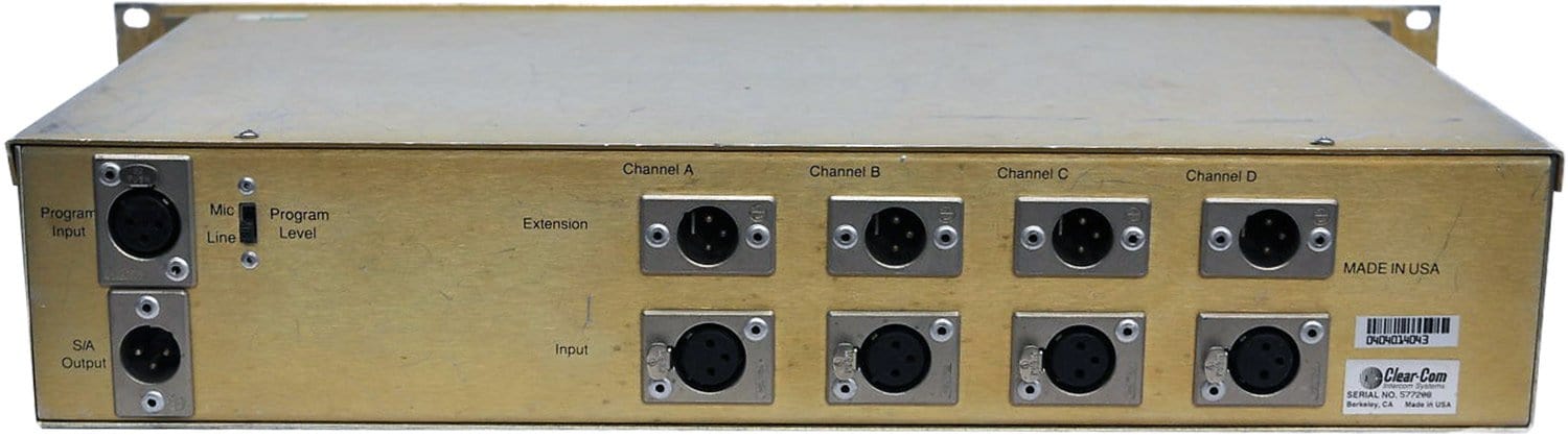 Clear-Com RM400A 4：，