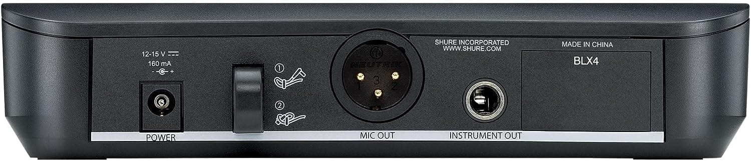 Shure BLX14 Wireless Presenter System with CVL Lavalier Microphone - The Ultimate Sound Solution for Presentations