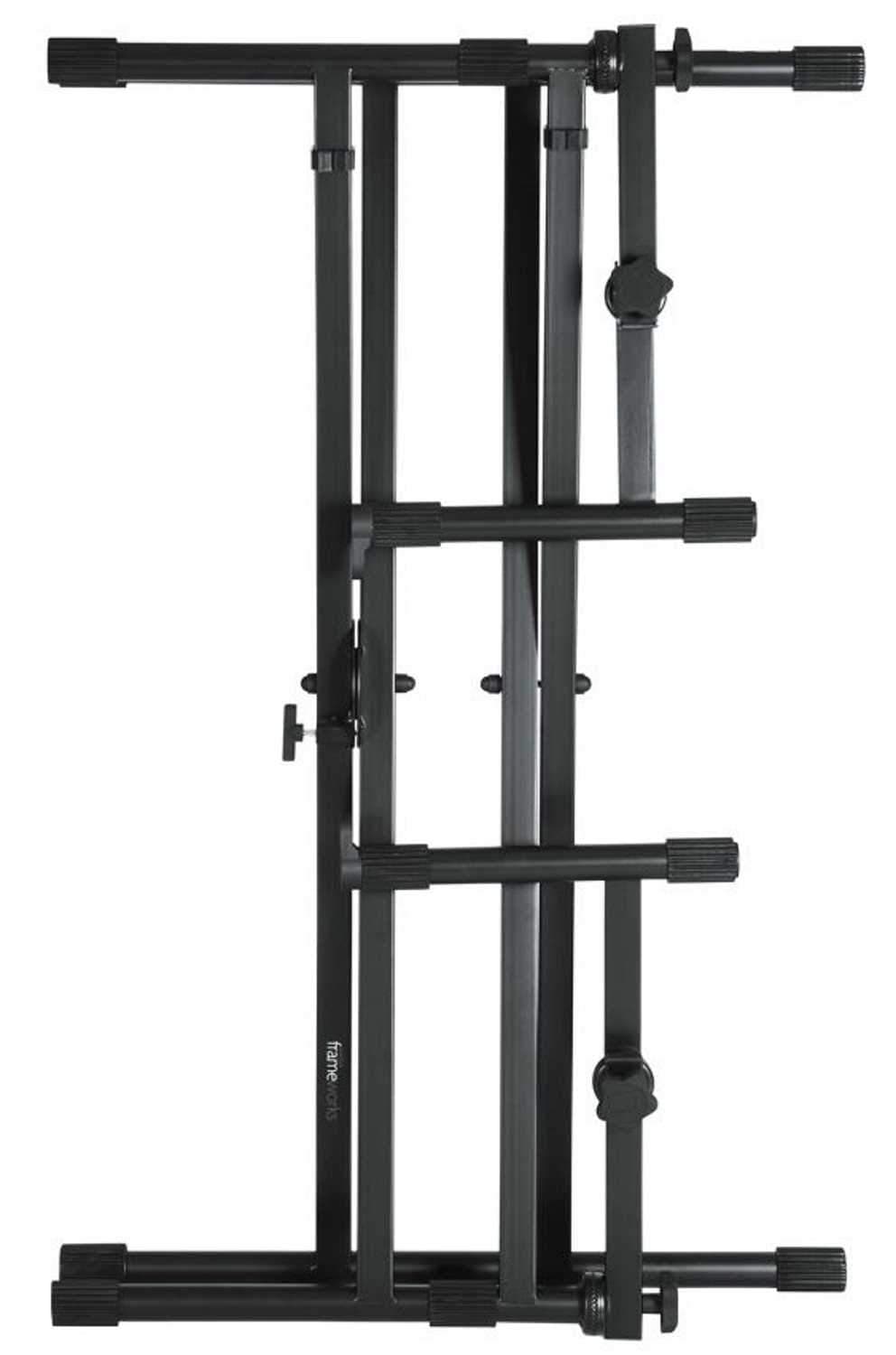 Gator Deluxe 2 - Tier Keyboard Stand: The Ultimate Support for Your Keyboard