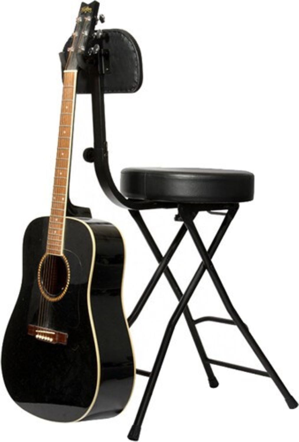 On-Stage DT8000 Guitar Stool with Hanger - The Ultimate Comfort for Guitarists