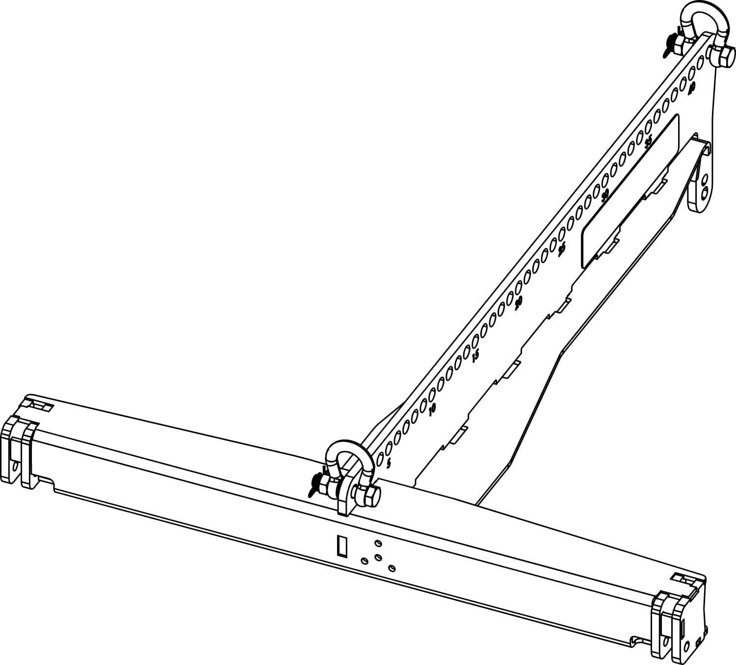D&B Audiotechnik Z5779.000 XSL Subwoofer Mounting Frame - Secure & Stable