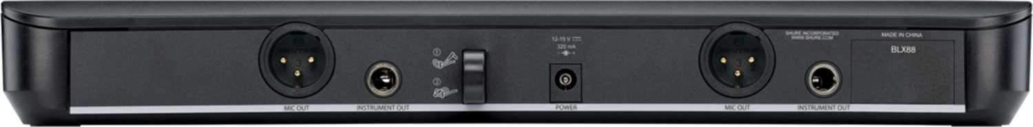 Shure BLX288/SM58 Dual Wireless Vocal System - The Ultimate Solution for Clear Sound