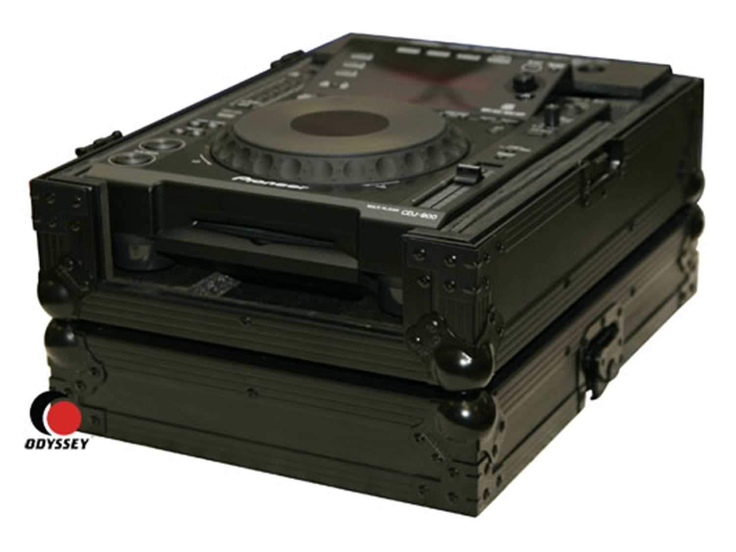 Odyssey Black Label DJ CD & Media Player Case - Sleek and Functional