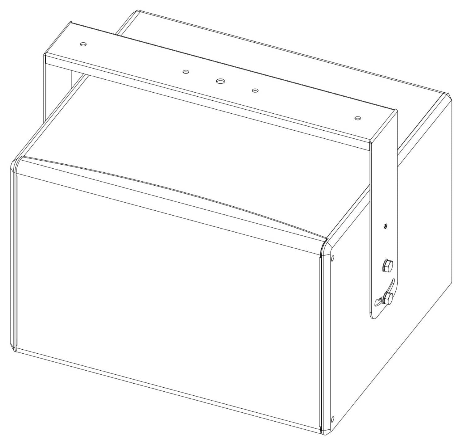 D&B Audiotechnik Z5412.000 12S-SUB Horizontal Mounting Bracket - Your Ultimate Subwoofer Solution
