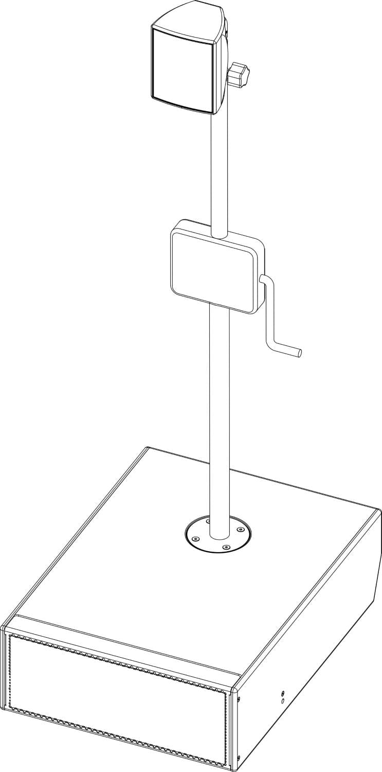 D&B Audiotechnik Z5034.000.00 M10 Thread Stand Adapter - Enhance Your Setup!