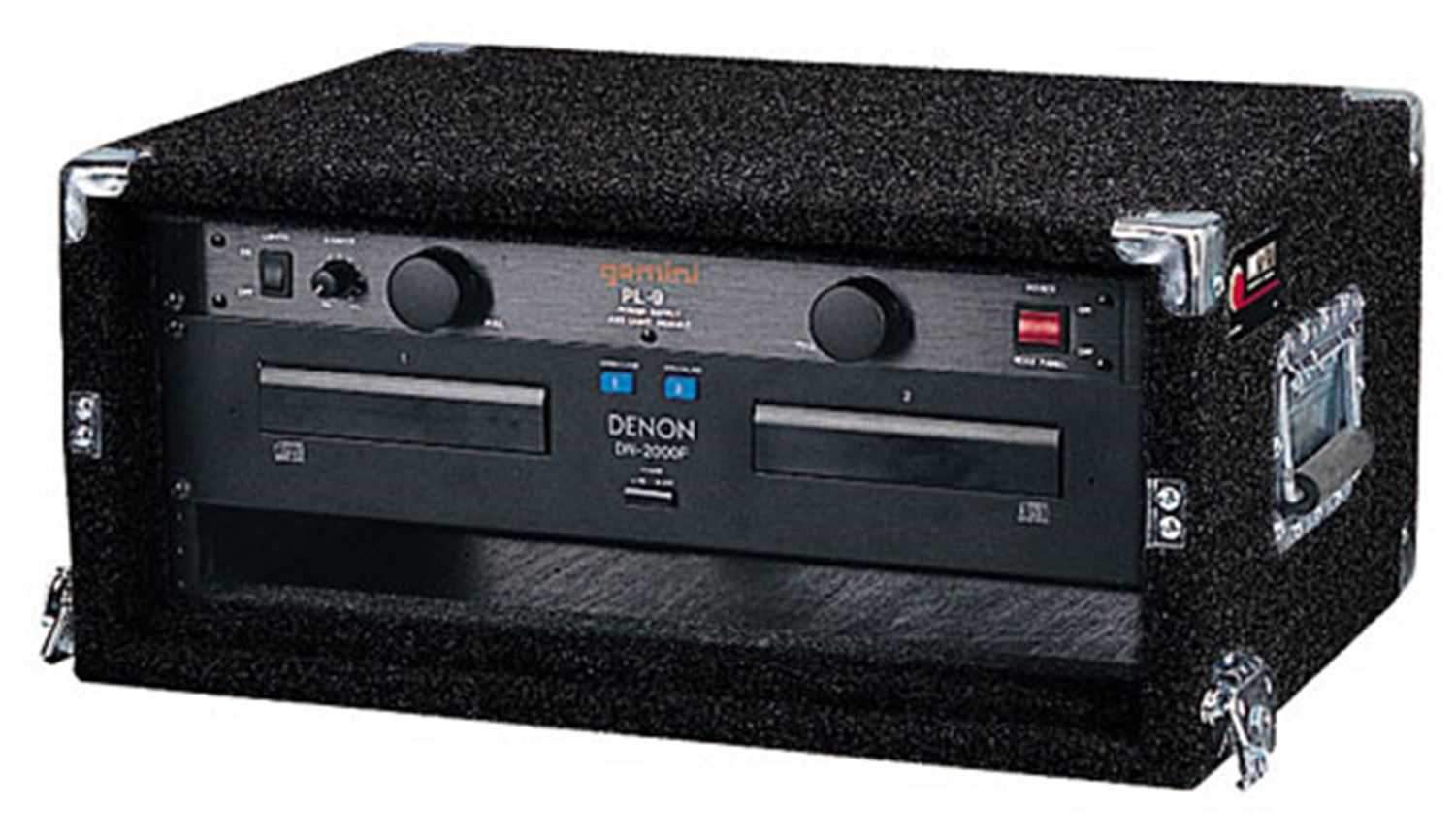 Odyssey CRE04 4-Space Carpeted Amp Rack Case - Your Ultimate Gear Storage Solution