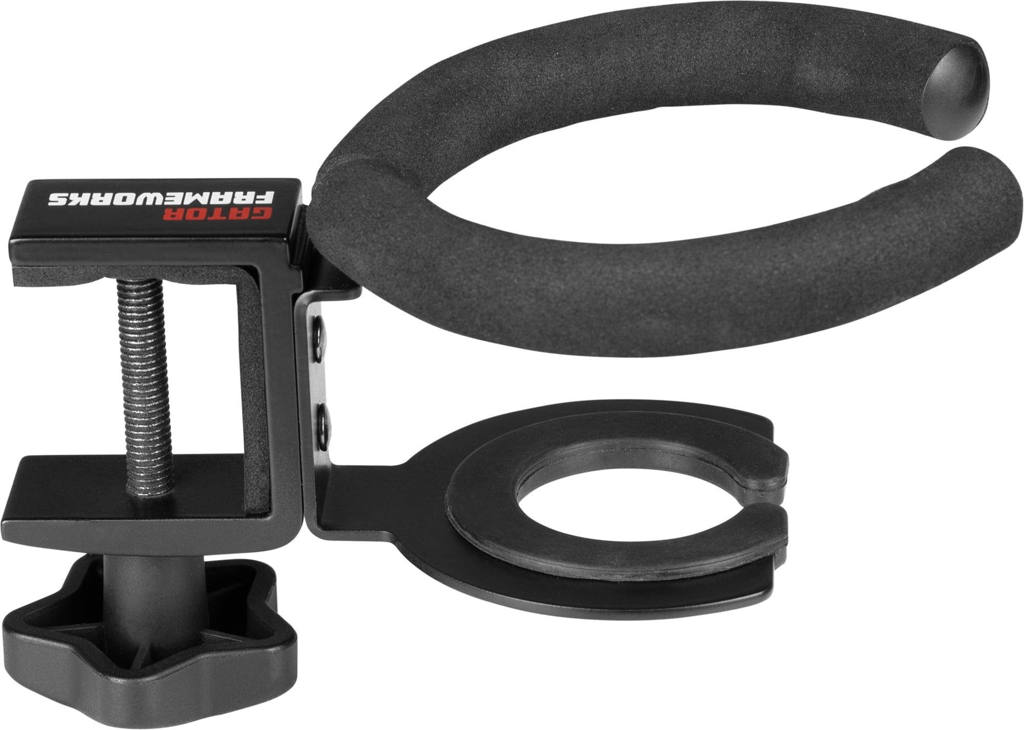 Gator Single Cup Desk Clamp Beverage Holder - Keep Your Drinks Secure