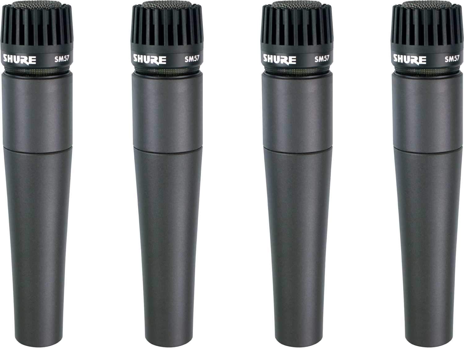 Shure SM57 Cardioid Dynamic Instrument Mic - 4 Pack: Your Ultimate Audio Solution