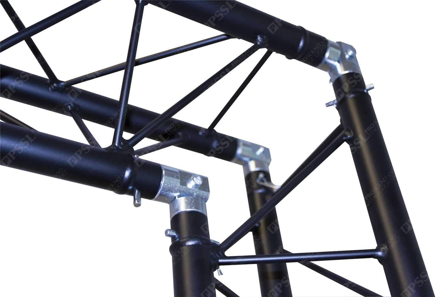 Global Truss Mini Black Truss System for 1 Goal Post