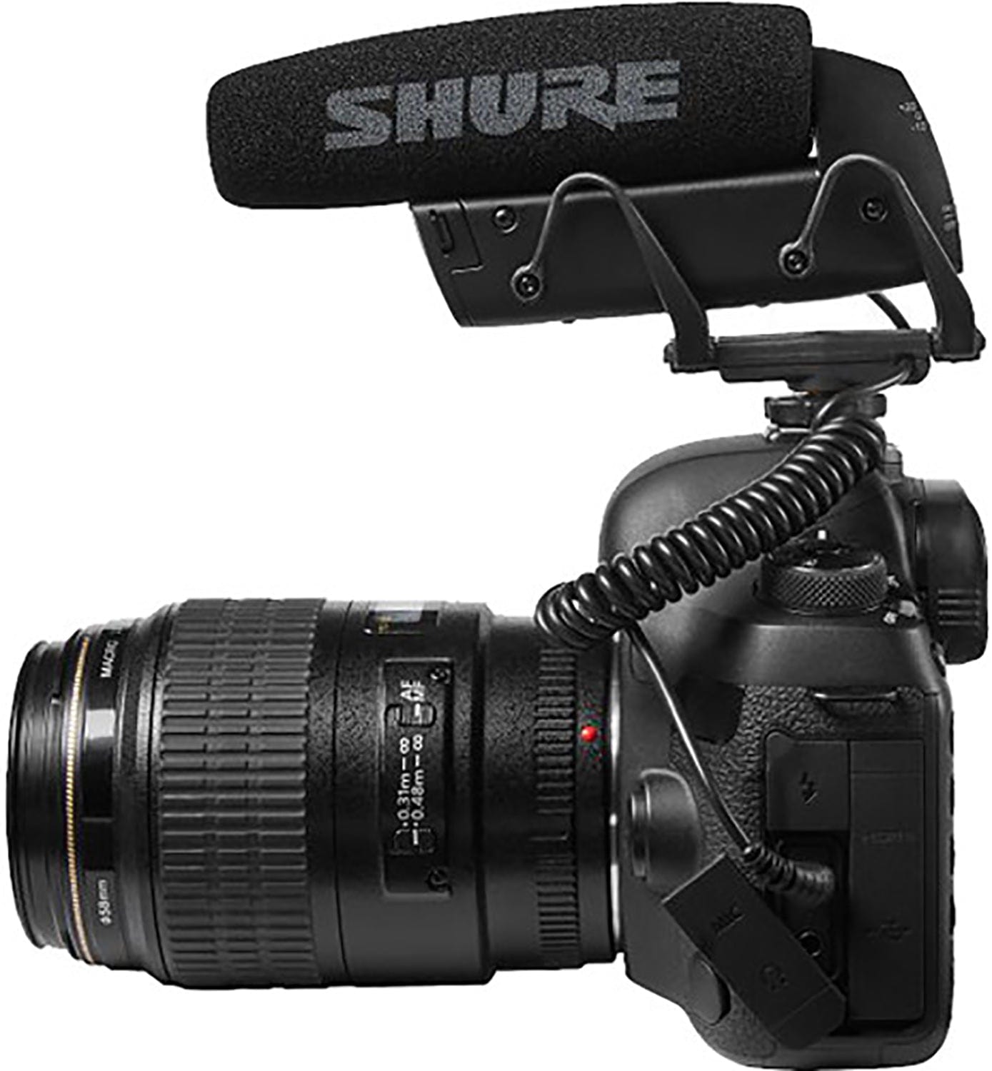 Shure VP83 Camera-Mount Shotgun Microphone for Enhanced Audio