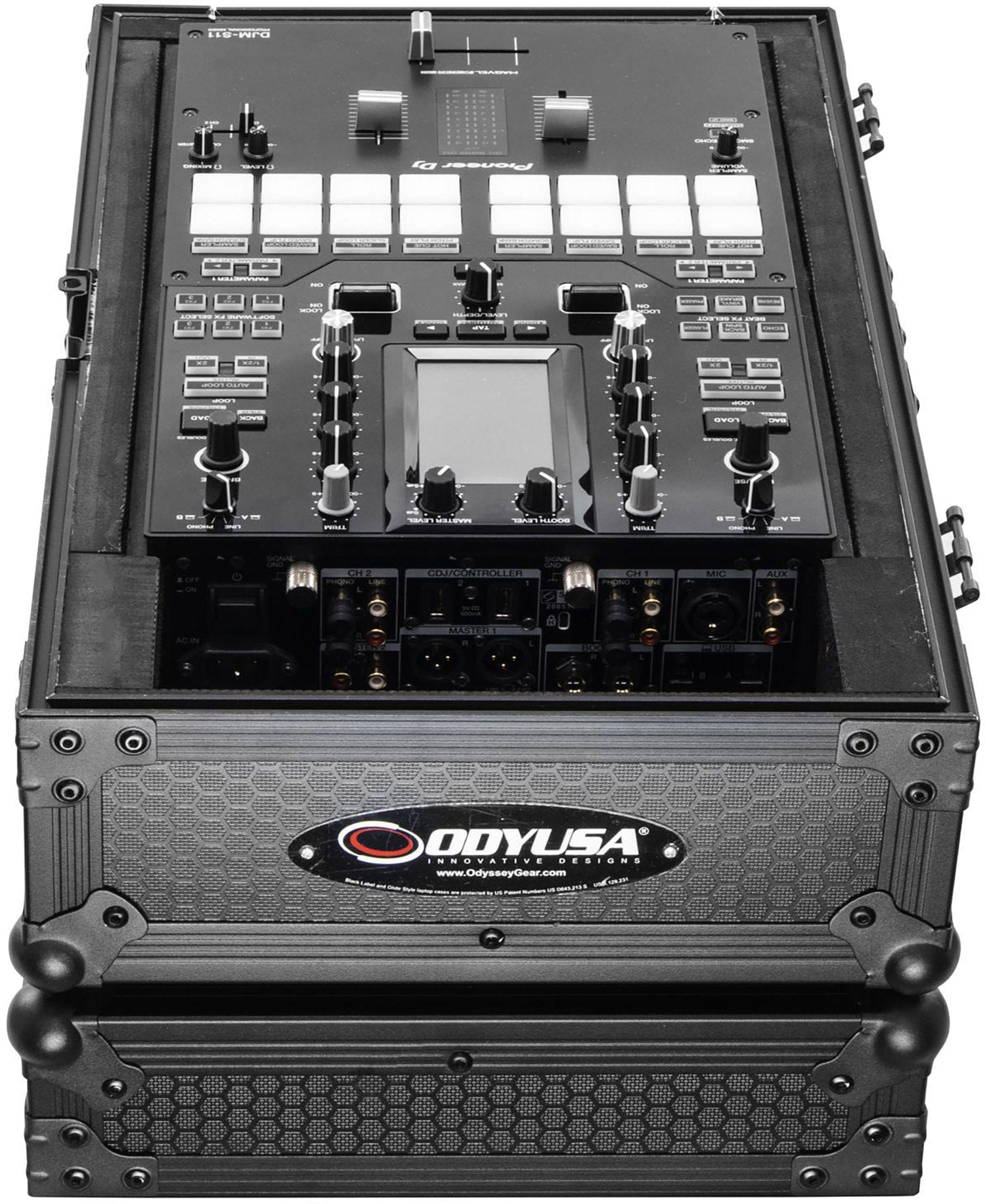 Odyssey 810097 Custom-Fit Protective Case for Pioneer DJM-S11 Industrial Board