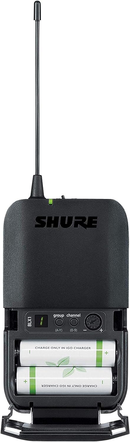 Shure BLX14R Wireless Rack-mount Presenter System - J11 Band with WL93 Miniature Lavalier Microphone: Unleash Professional Sound