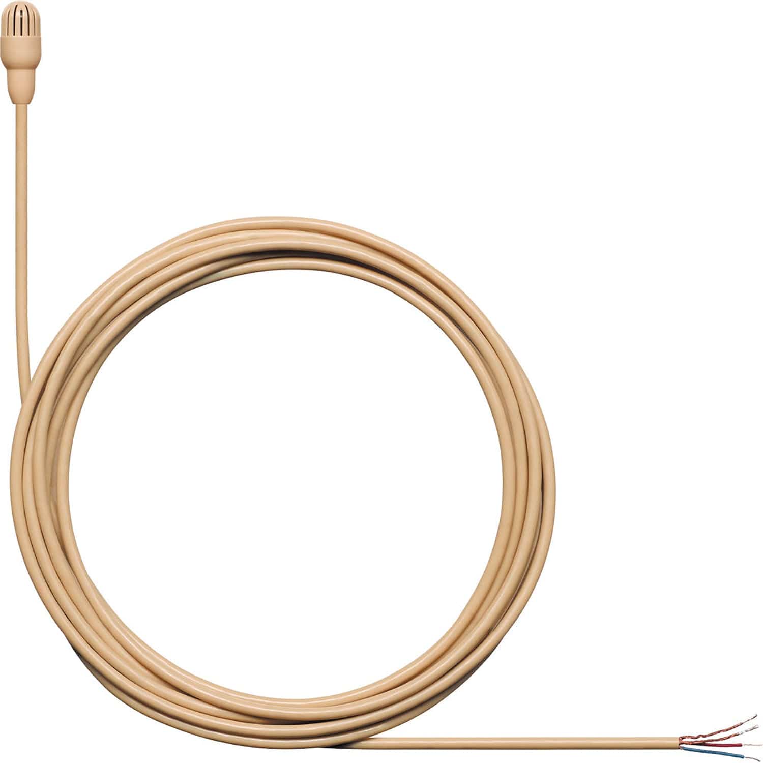Shure TL47T/O-NC-A TwinPlex Omnidirectional Lavalier Microphone - Unbeatable Sound with Accessories - Tan