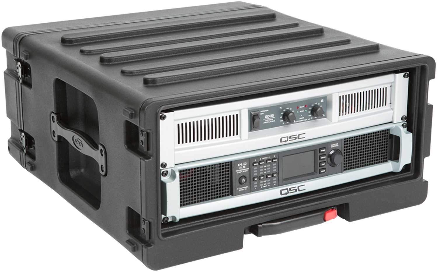 SKB 4U Roto Molded Rolling Rack with Innovative Design