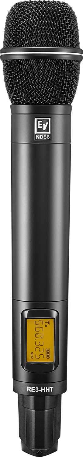 Electro-Voice RE3-HHT86-6M Handheld ND86 Wireless Mic Transmitter - Your Vocal Performance Essential