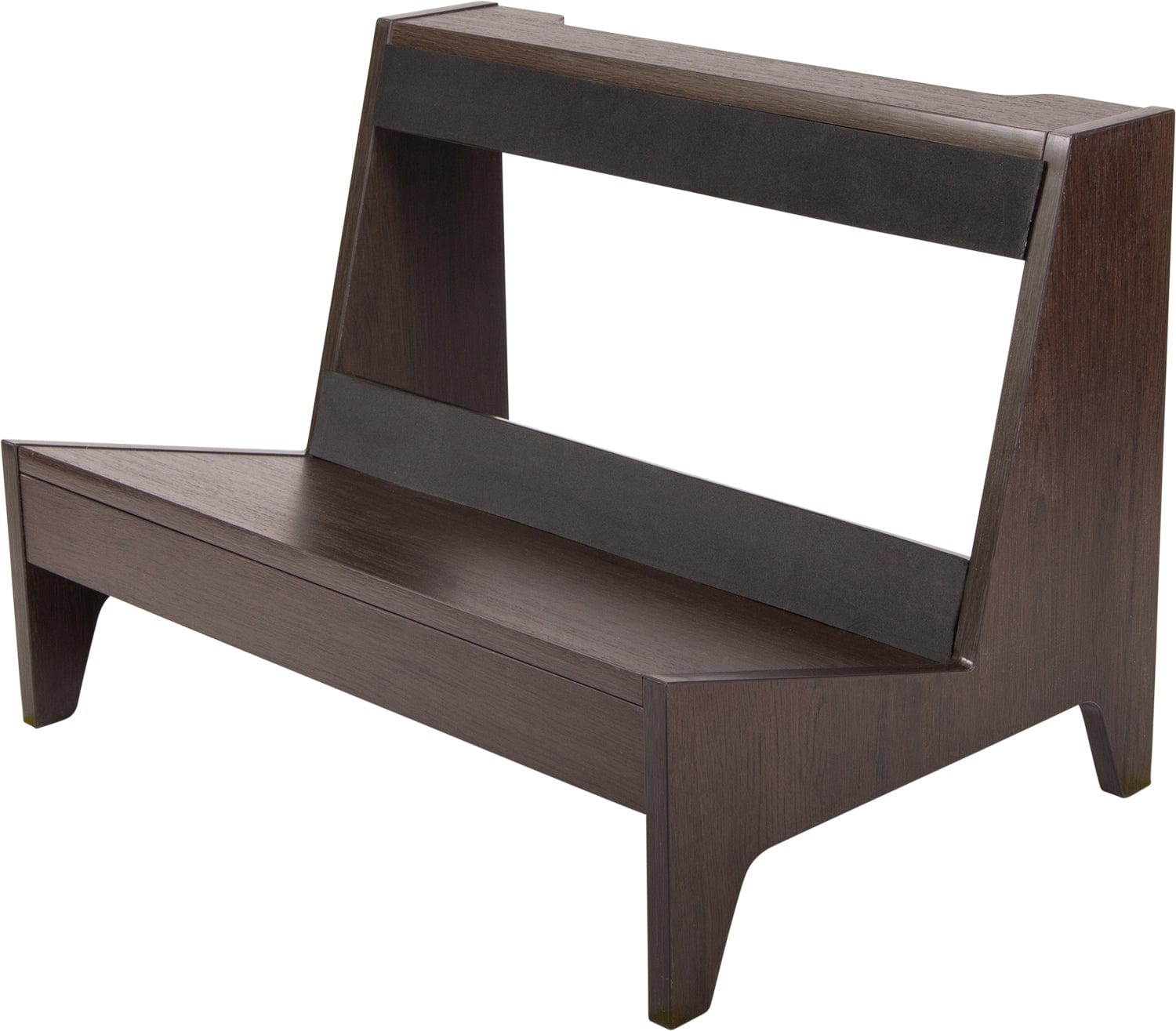 Gator Elite Large Guitar Amp Stand - Walnut, Ideal for Studio & Living Room