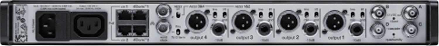 Shure AD4QUS Axient 4-Channel Receiver - Unleash High-Performance RF and Digital Audio