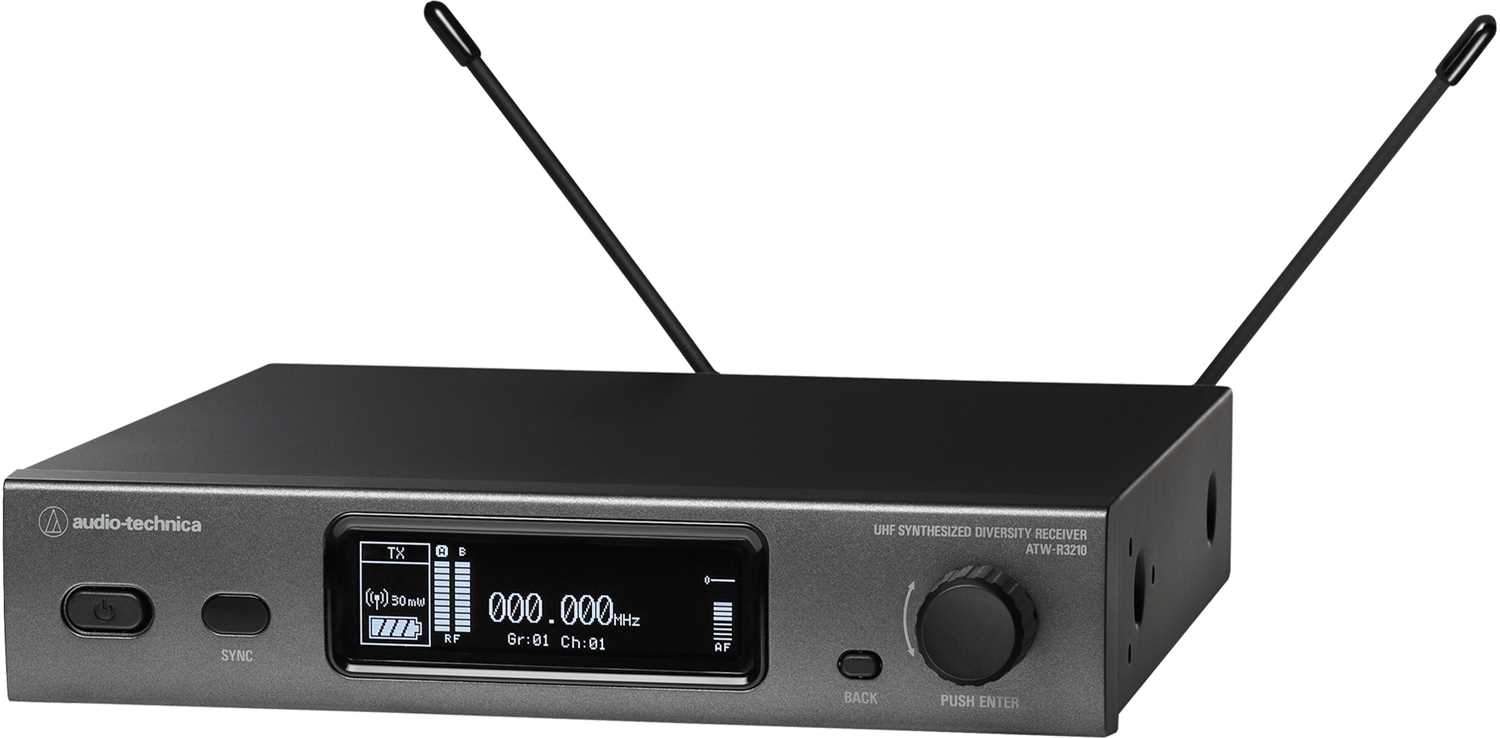 Audio Technica ATW-3212-C710 3000 Series Wireless Handheld Microphone with C710 - Superior Sound, Easy Setup