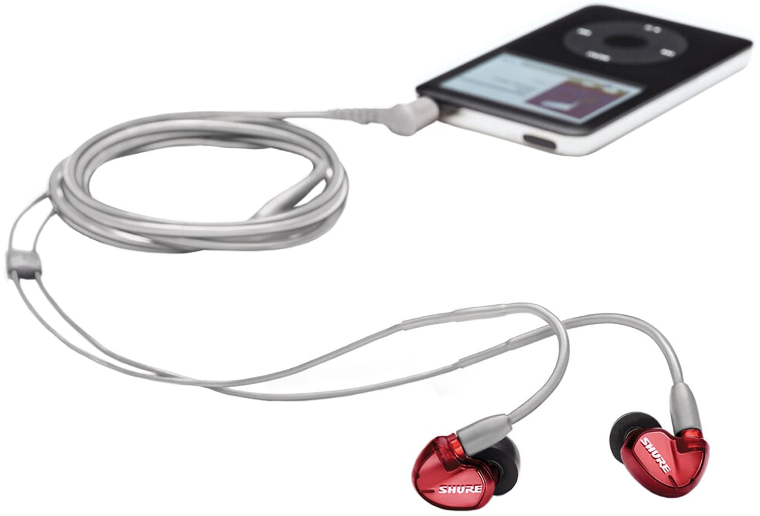 Shure SE535LTD Red In-Ear Monitor Earphones - Immerse in Stunning Sound