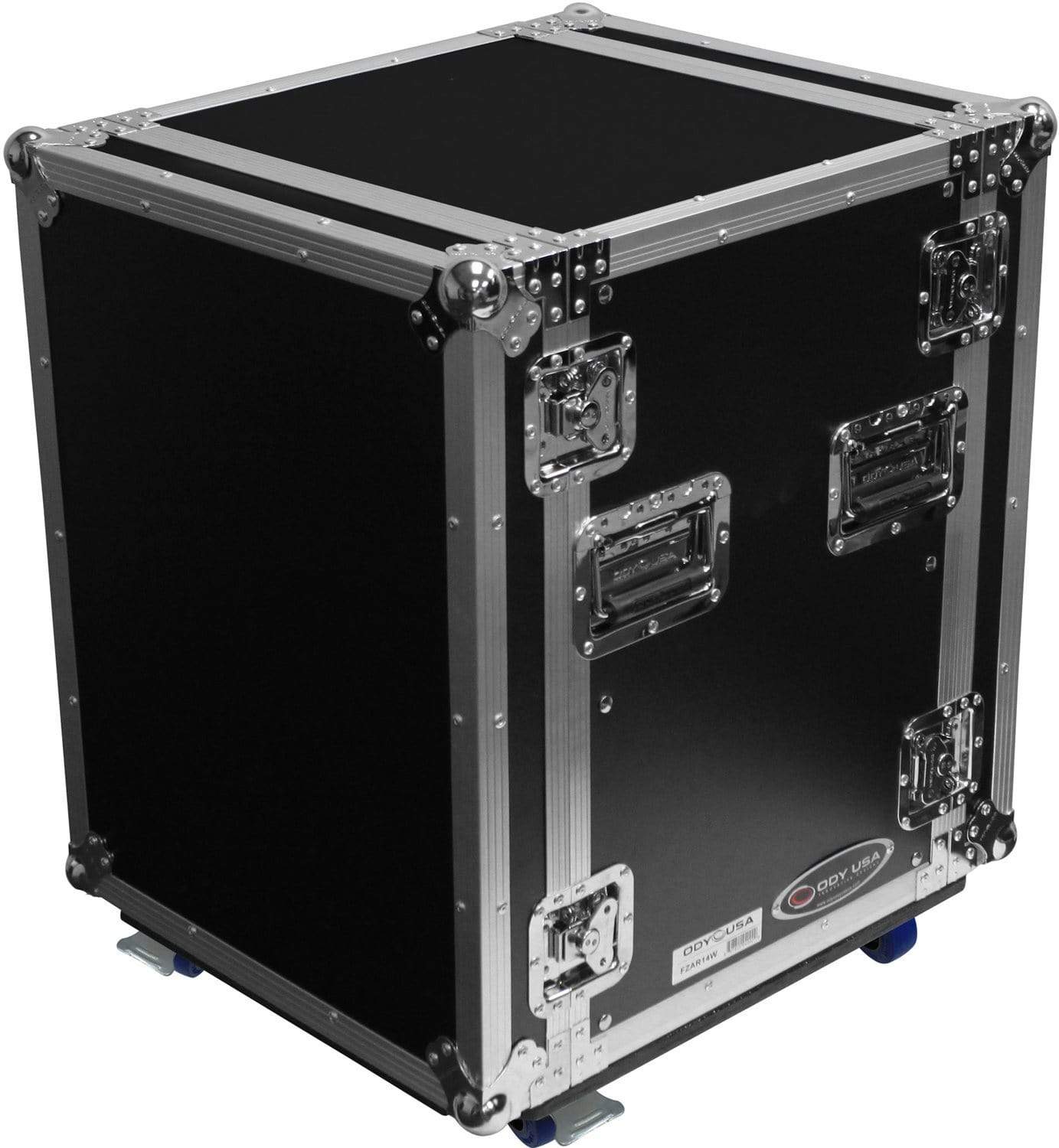 Odyssey FZAR14W 14U Wheeled Amp Rack Case - Your Gear's Ultimate Protector