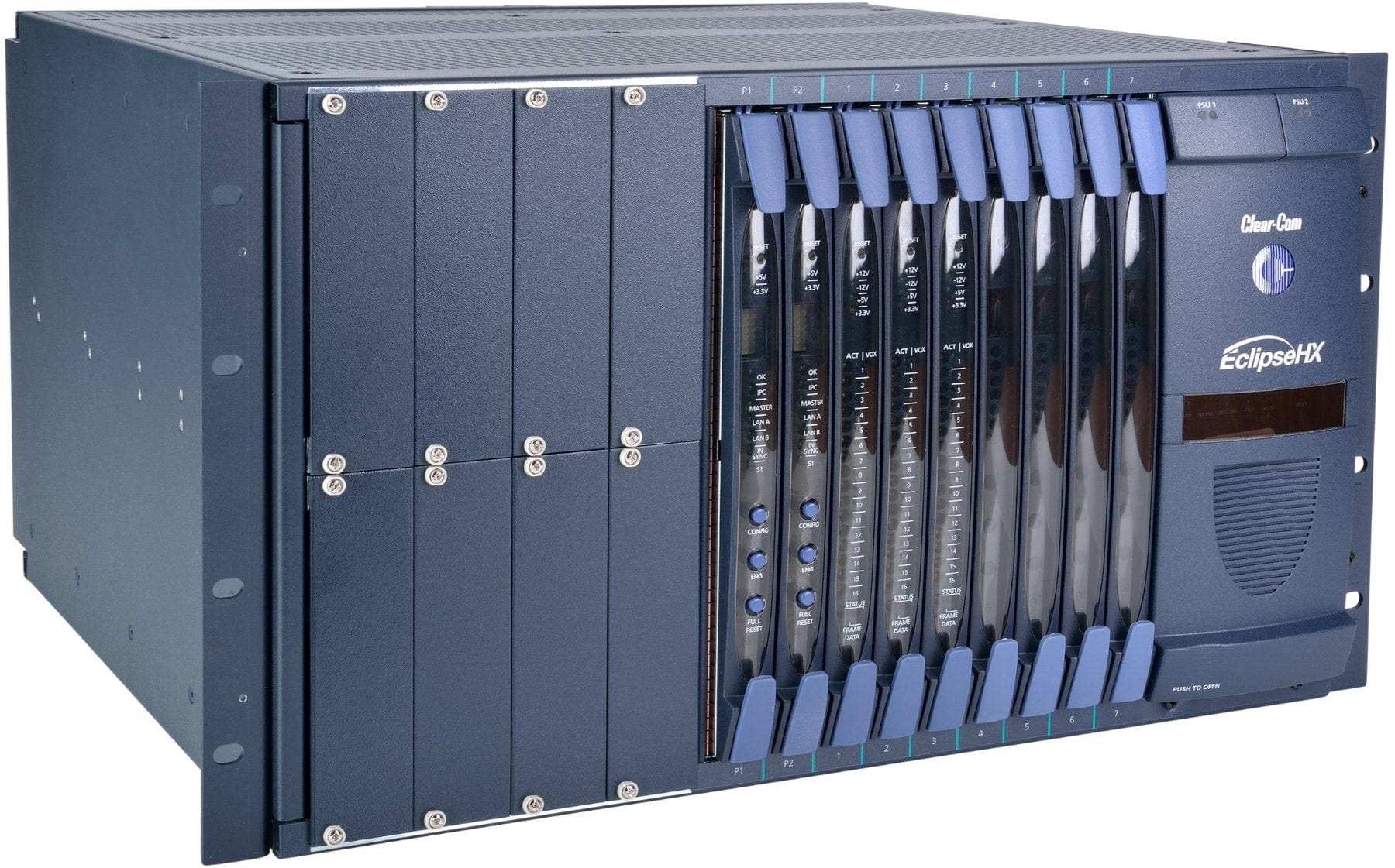 Clear-Com Eclipse HX-MEDIAN-16P High-Performance 16-Port Intercom Frame