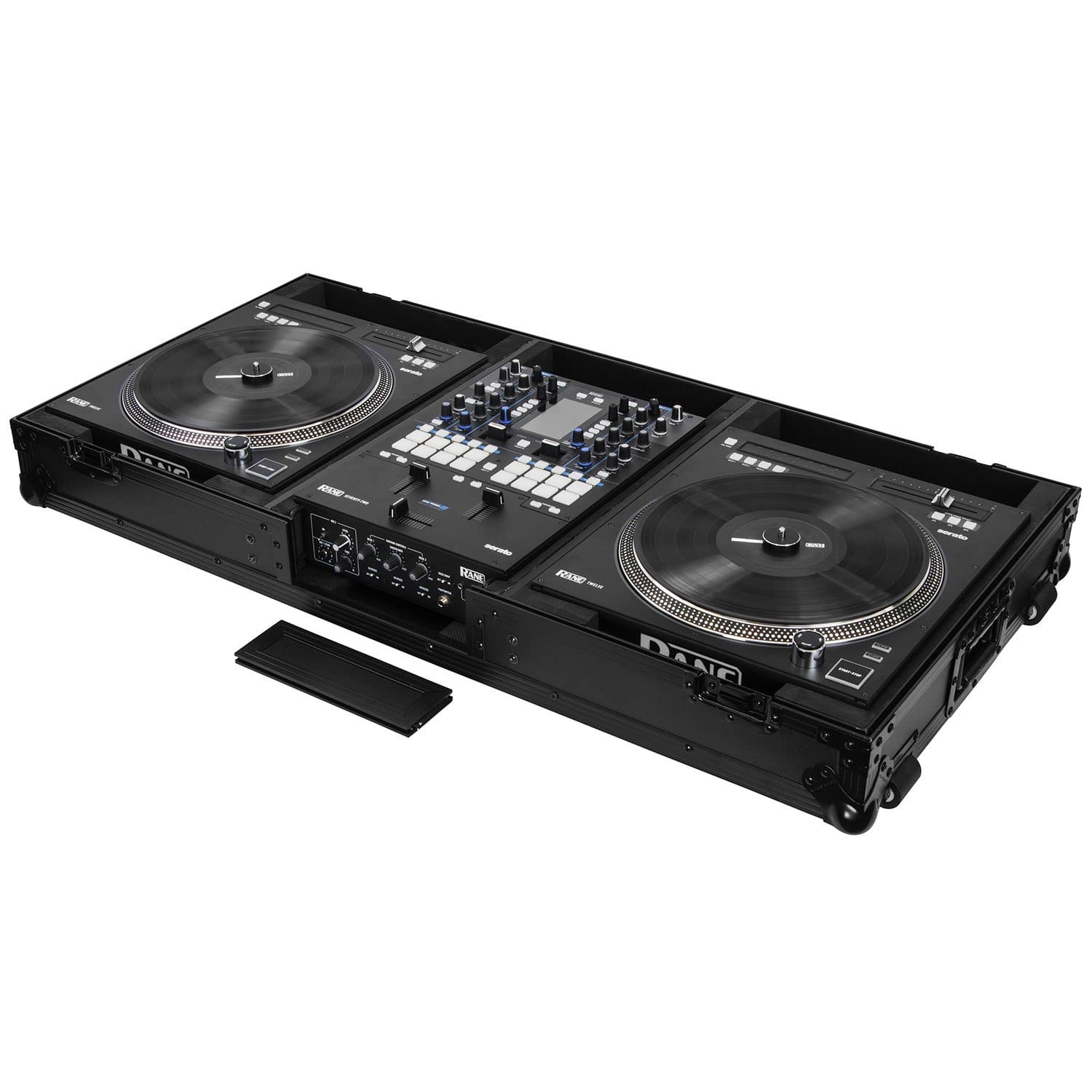 Odyssey FZRANE1272WBL Black Label DJ Coffin for Rane 72 & 12 - The Ultimate DJ Gear Protector