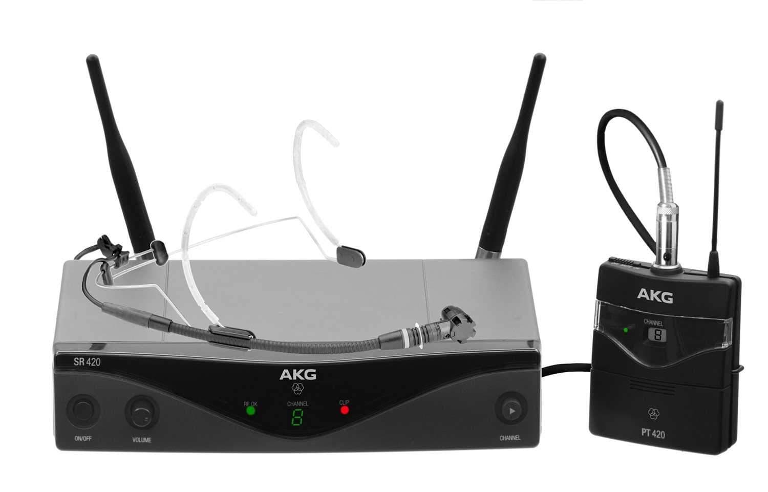AKG WMS420 Wireless Headset Microphone System - Unleash Your Voice with Crystal Clear Sound