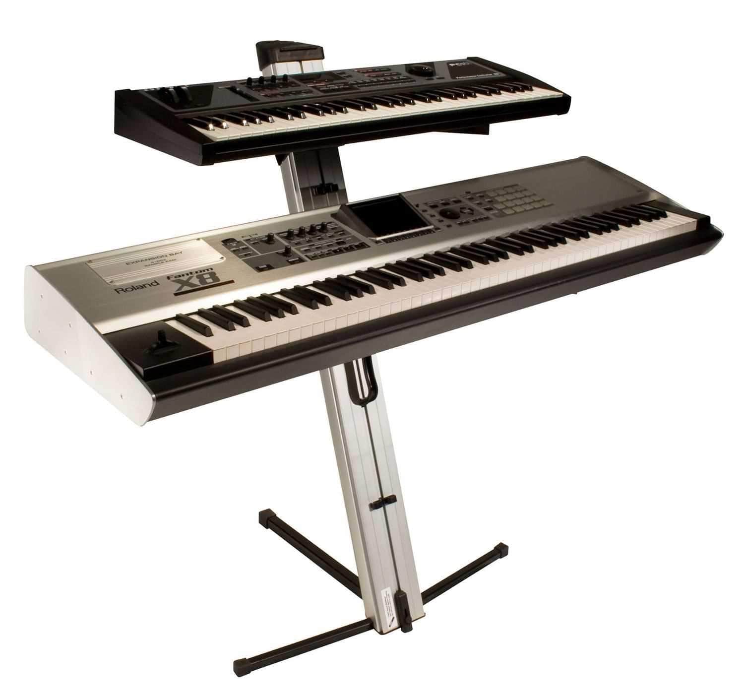 AX48PROS Apex Pro Keyboard Stand - Sleek Silver for Unleashing Your Keyboard Performance