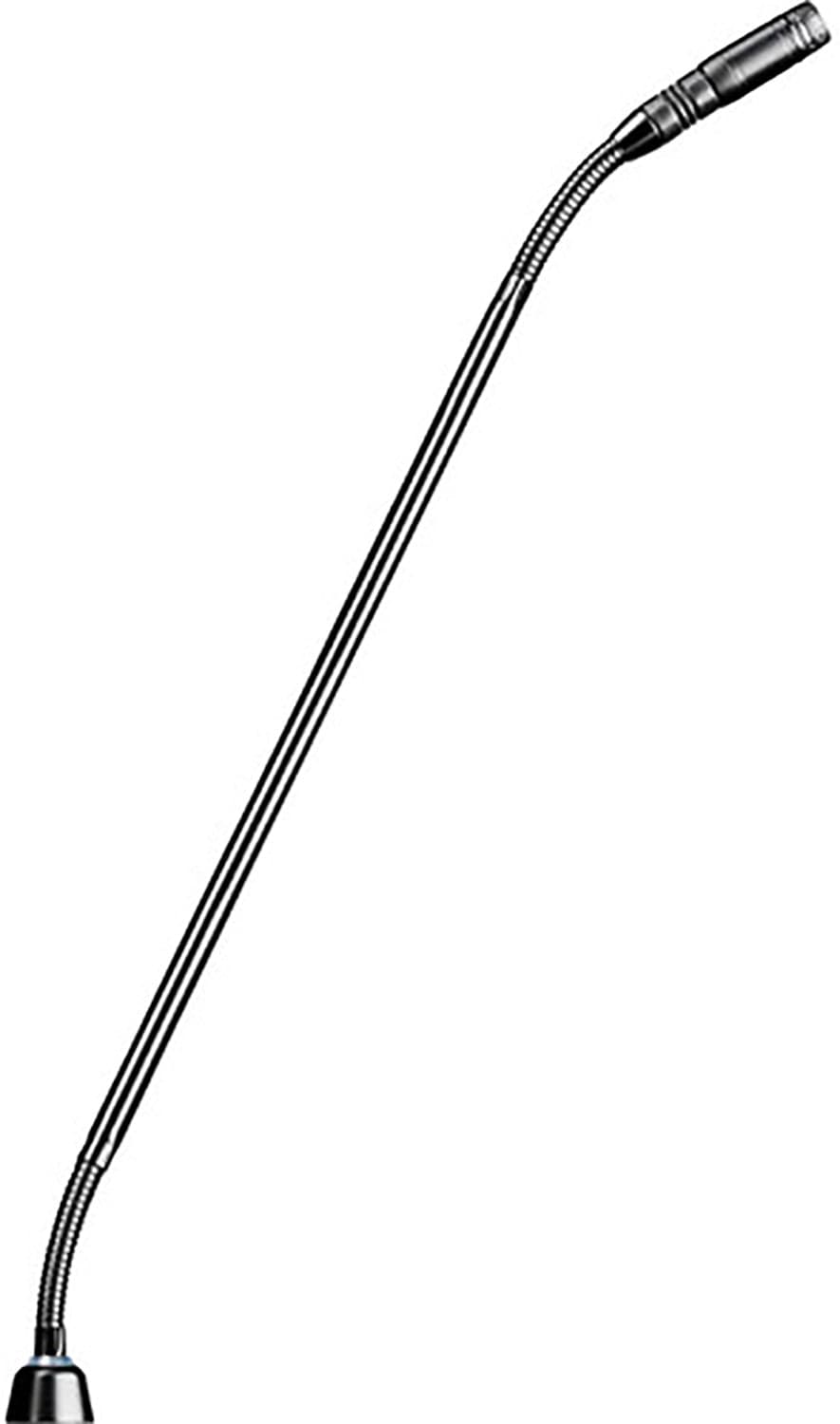 Shure MX415RLPDF/C 15-Inch Gooseneck Microphone with Red LED Top Light Ring - Cardioid Capsule for Crystal-Clear Conferencing