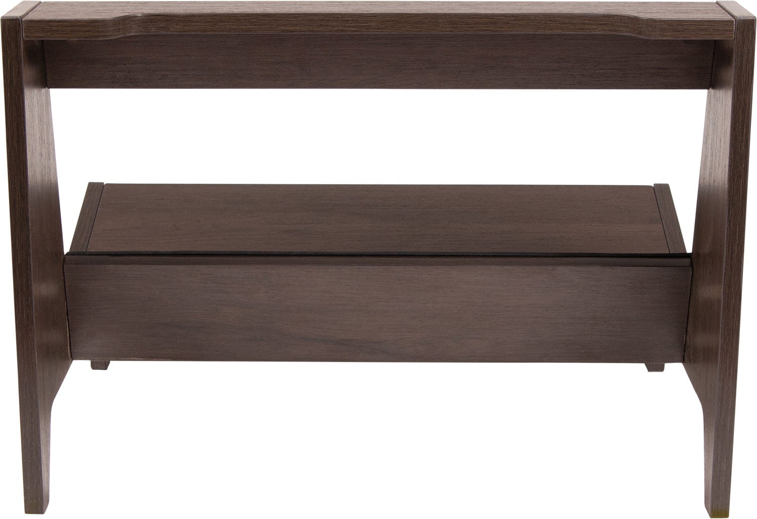 Gator Elite Large Guitar Amp Stand - Walnut, Ideal for Studio & Living Room