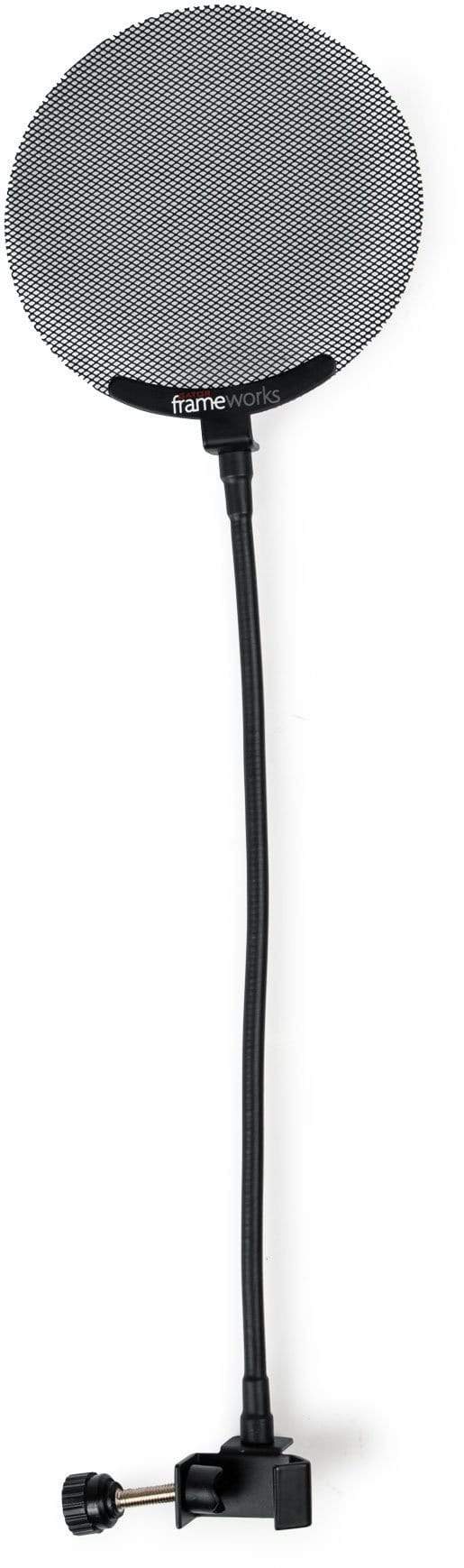 Gator Professional Metal Screen Pop Filter with 12.4-inch Gooseneck - Your Recording Essential