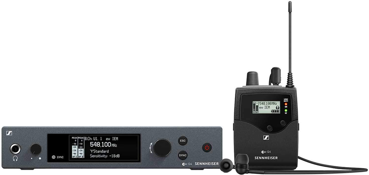 Sennheiser ew IEM G4 Evolution Wireless Stereo In-Ear Monitor Set - The Ultimate Stage Companion