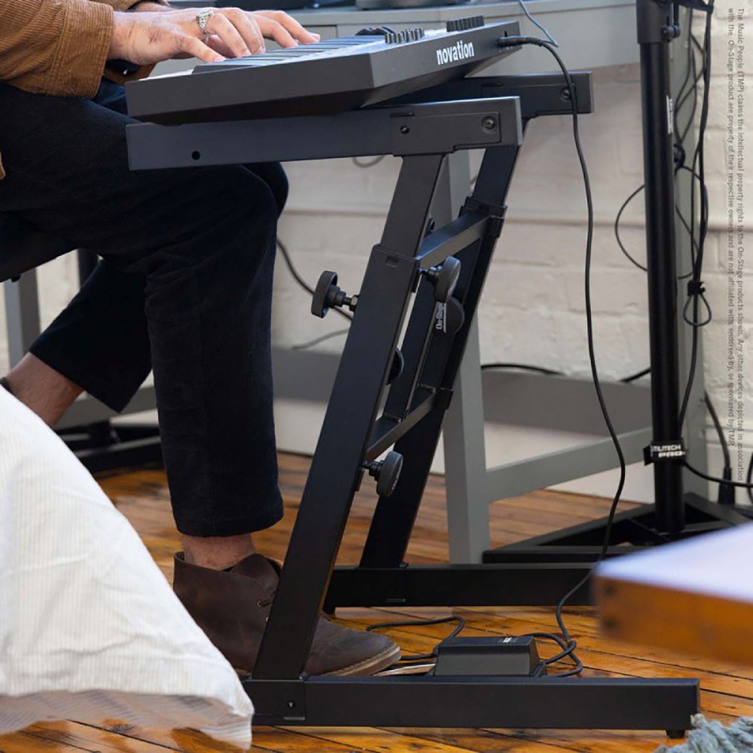 On-Stage KS7350 Foldable Keyboard Stand - The Ultimate Support for Your Gear