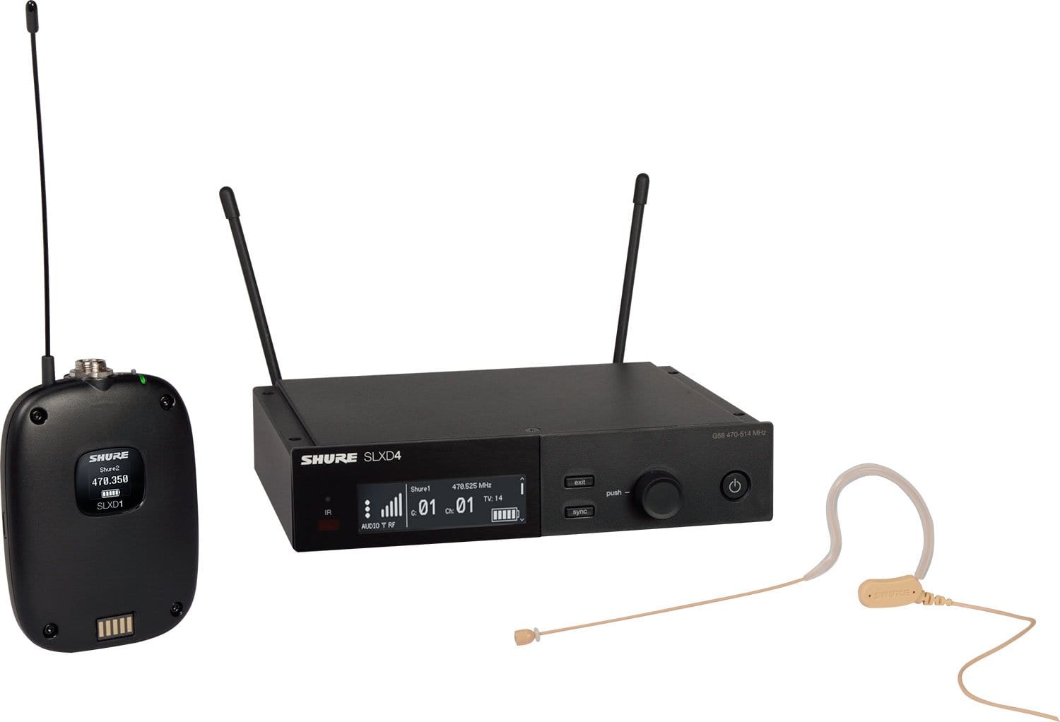 Shure SLXD14/153T-J52 Combo System: The Ultimate Sound Solution for Performances