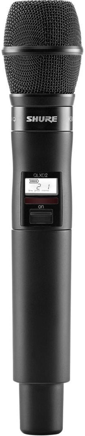 Shure QLXD2/KSM9HS Handheld Transmitter: High - End Live Performance Wireless Mic