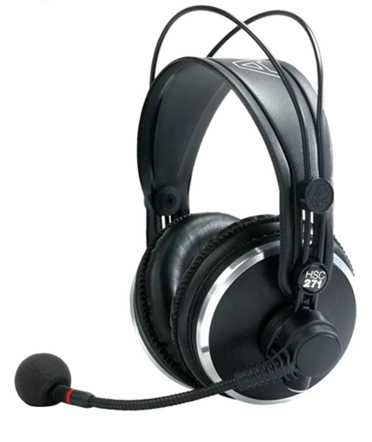 AKG HSC271 Professional Broadcast Headset - Your Ultimate Audio Companion for Broadcast and Recording